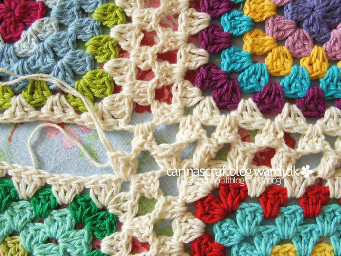 Granny square joining tutorial – Carina's Craftblog