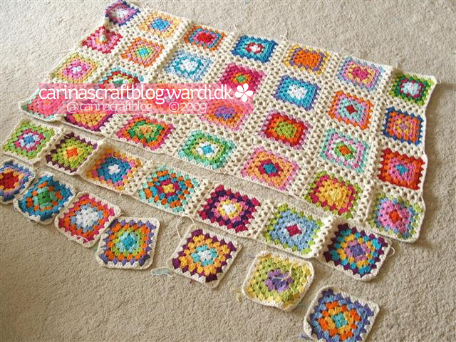 Granny square joining tutorial – Carina's Craftblog