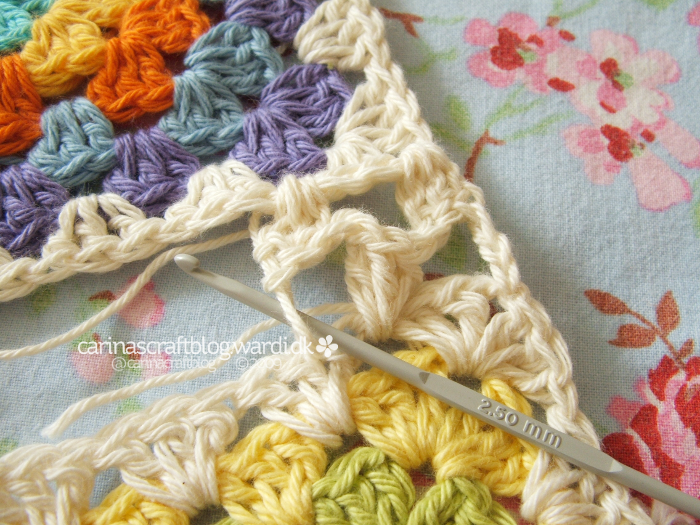 Granny square joining tutorial – Carina's Craftblog