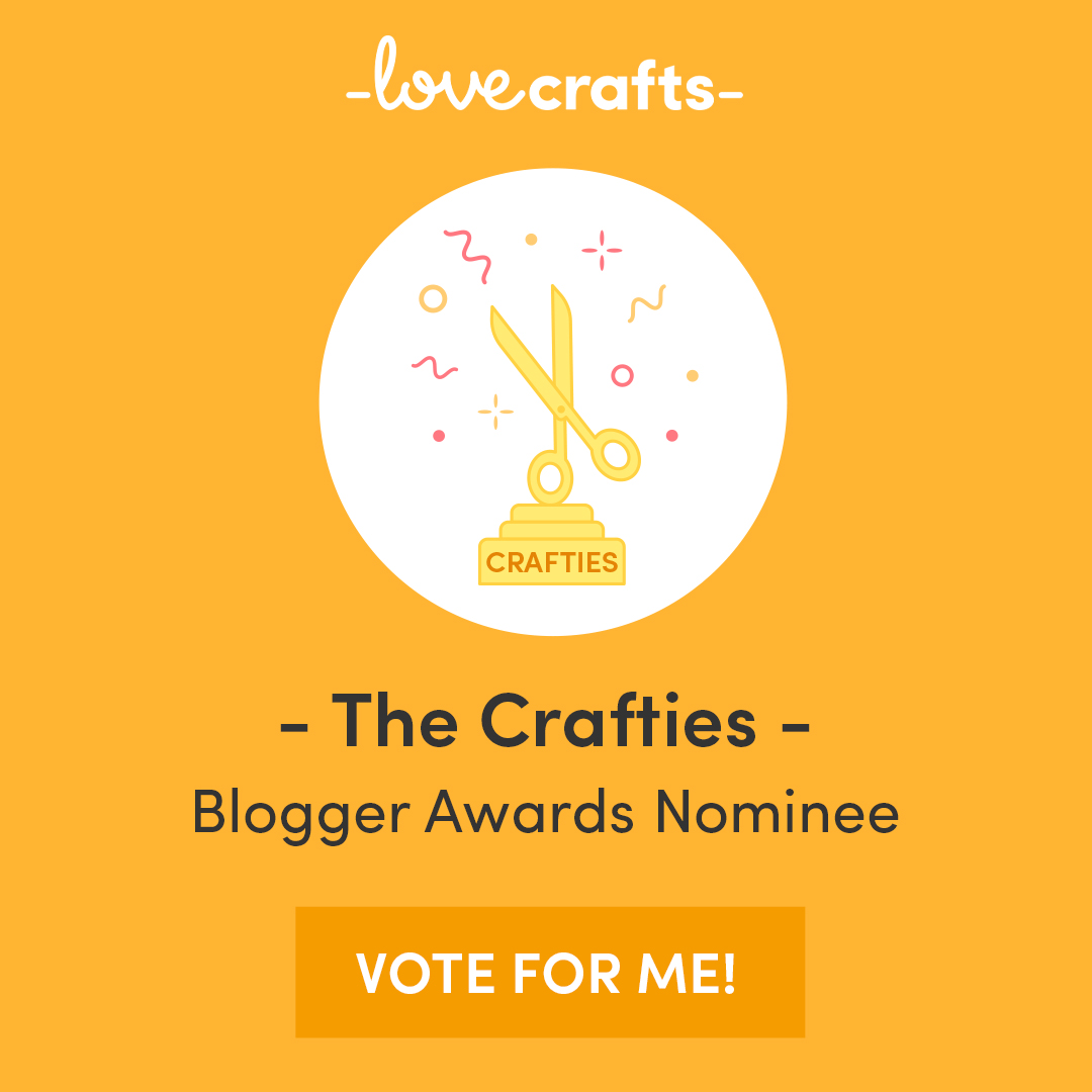 Crafties vote for me badge.
