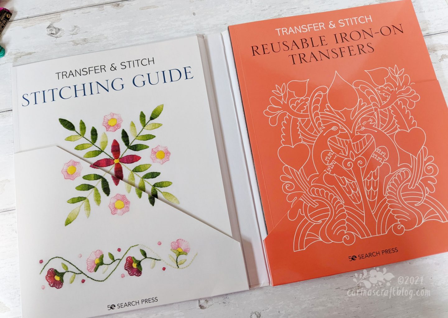 Transfer & Stitch Book – Carina's Craftblog