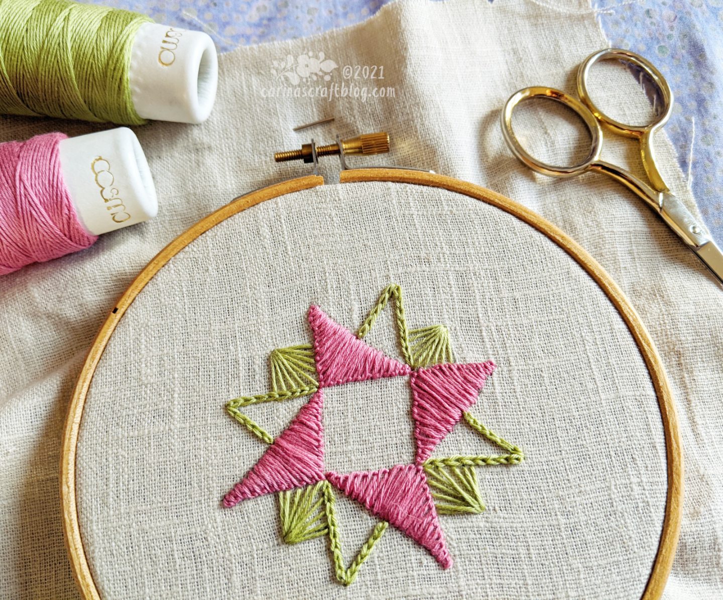 Modern Crewel Embroidery Book Tour – Carina's Craftblog